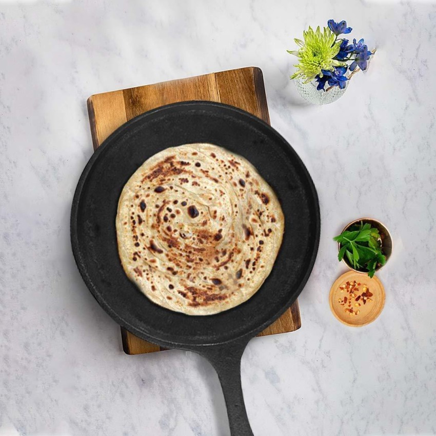 Indian Iron Roti Tawa Pan For Chapati Bread Cooking Utensil Induction  Friendly