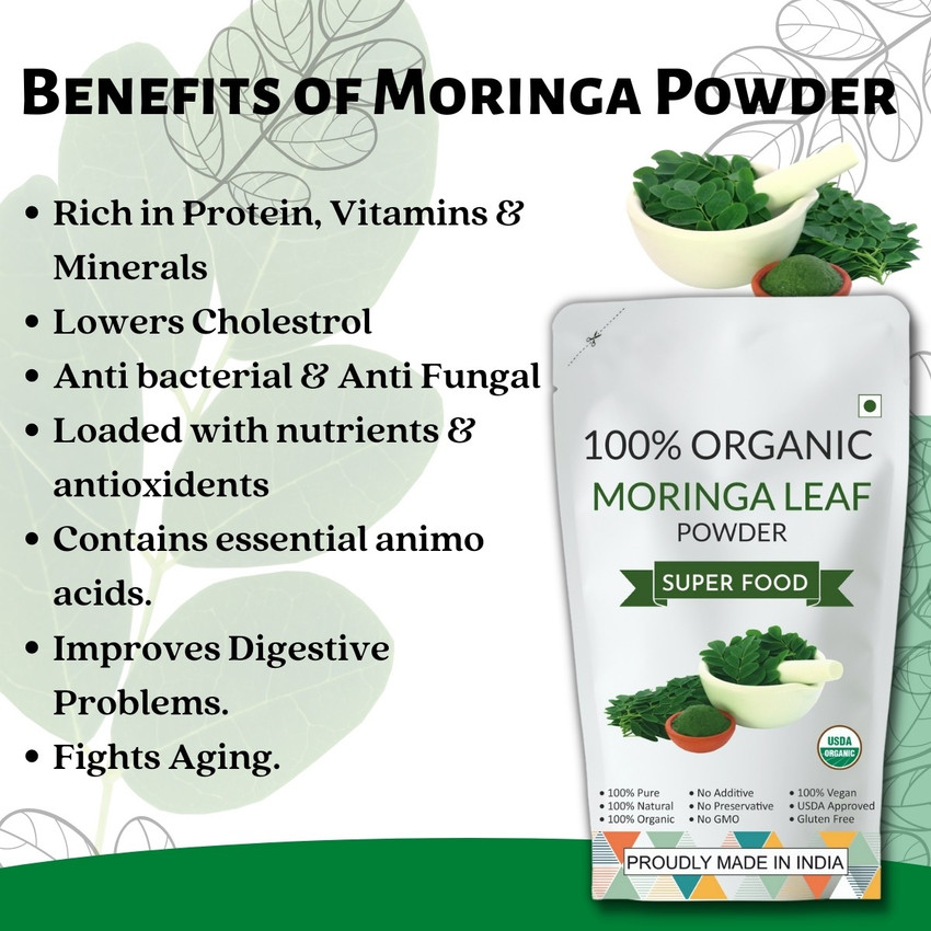 Organic moringa powder benefits store