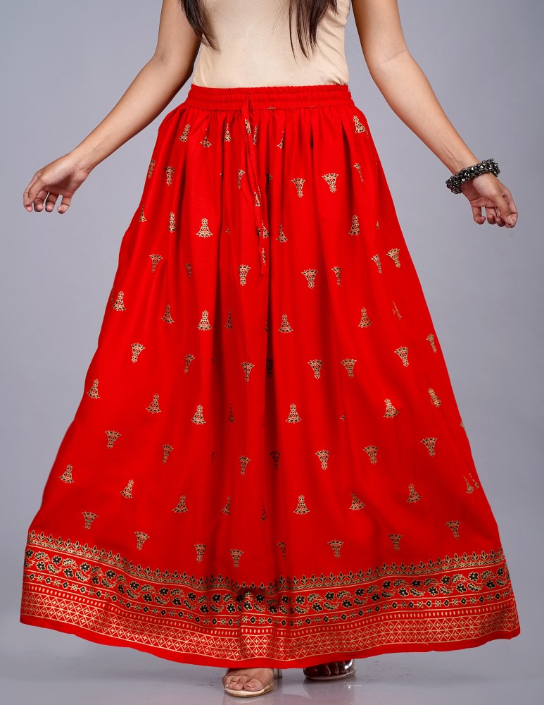 Cotton discount skirt flipkart