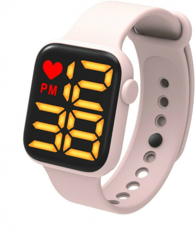 V Y Pink Digital Sports LED Waterproof watch Price in India Buy V Y Pink Digital Sports LED Waterproof watch online at Flipkart