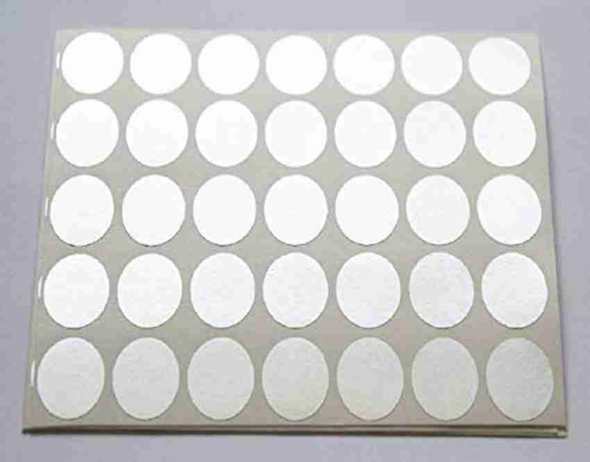 JSMSH 2.5 cm Gold Waterproof Round Dots Sticker for Envelopes