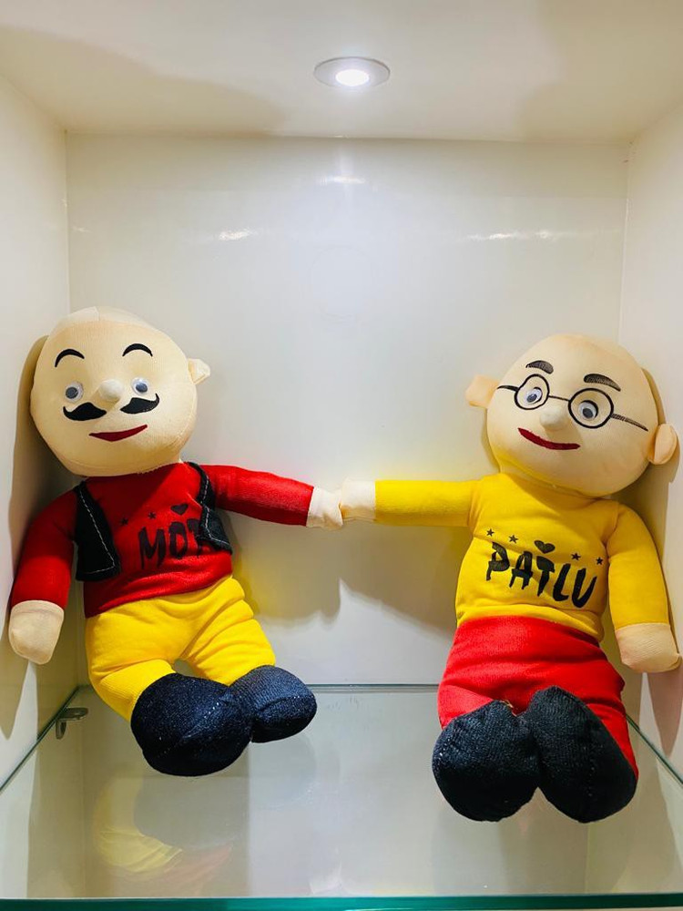 Motu patlu soft toys online shopping discount