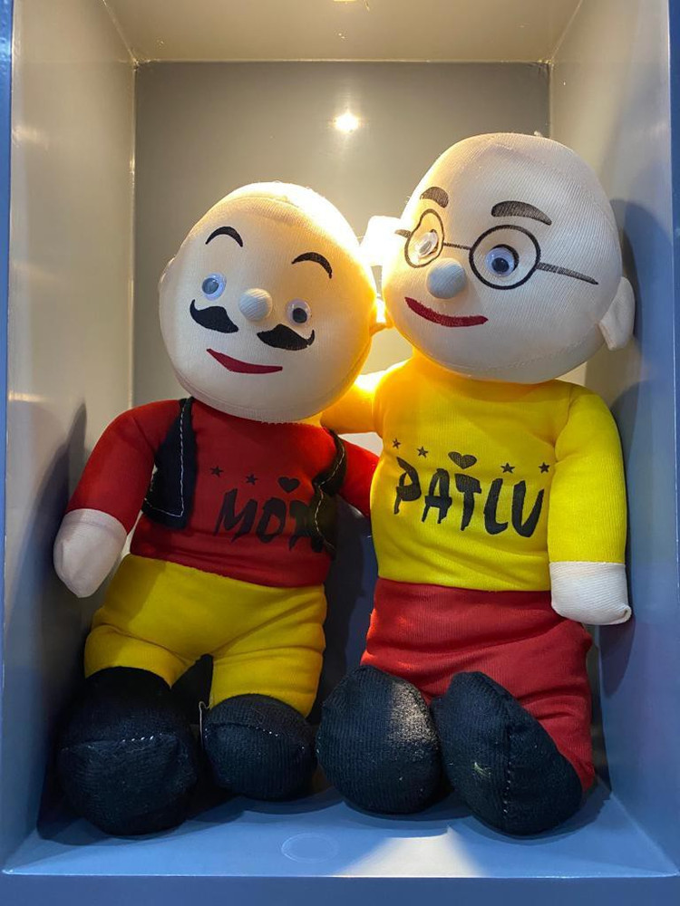 Kitchen Hub Motu Patlu Soft Toy High Quality Stuffed Soft Plush