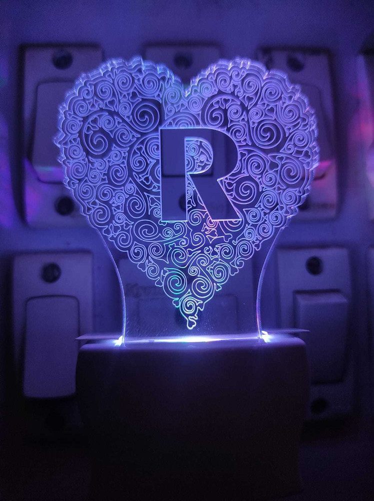 Acrylic night deals lamp