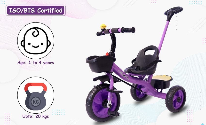 Purple tricycle cheap for toddlers