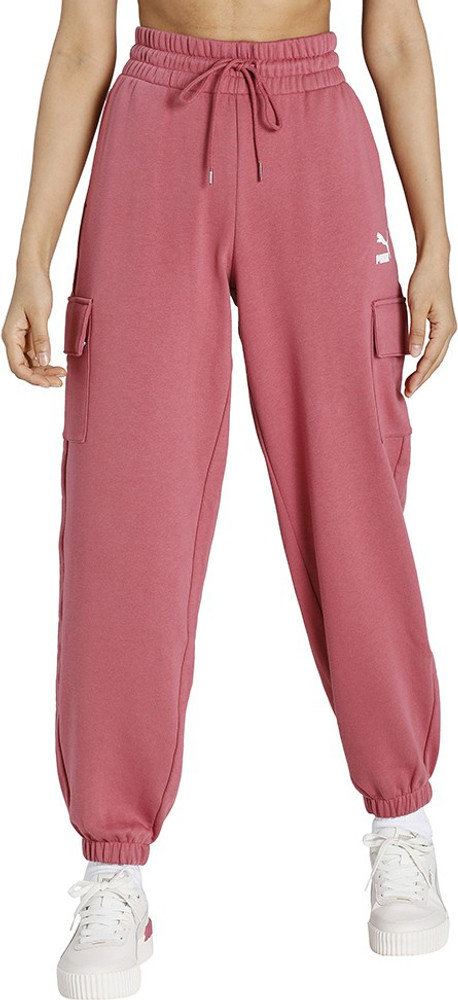 PUMA CLSX Cargo Sweatpants Solid Women Pink Track Pants Buy PUMA CLSX Cargo Sweatpants Solid Women Pink Track Pants Online at Best Prices in India Flipkart