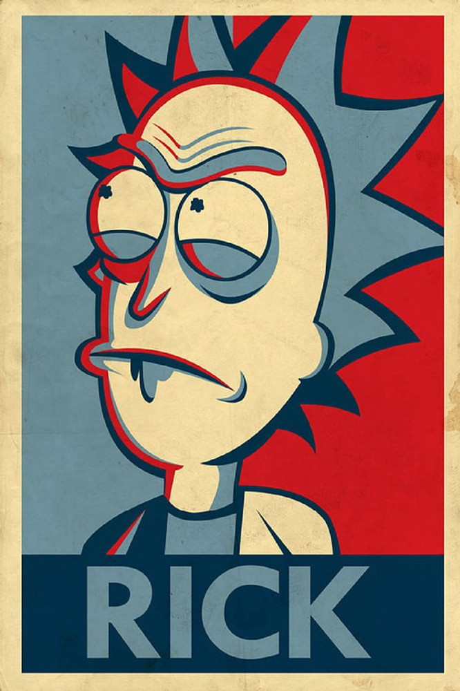 Rick on sale morty wallpaper