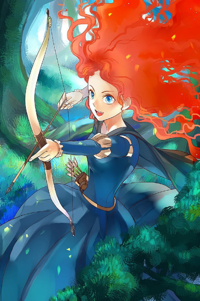 Merida cartoon deals