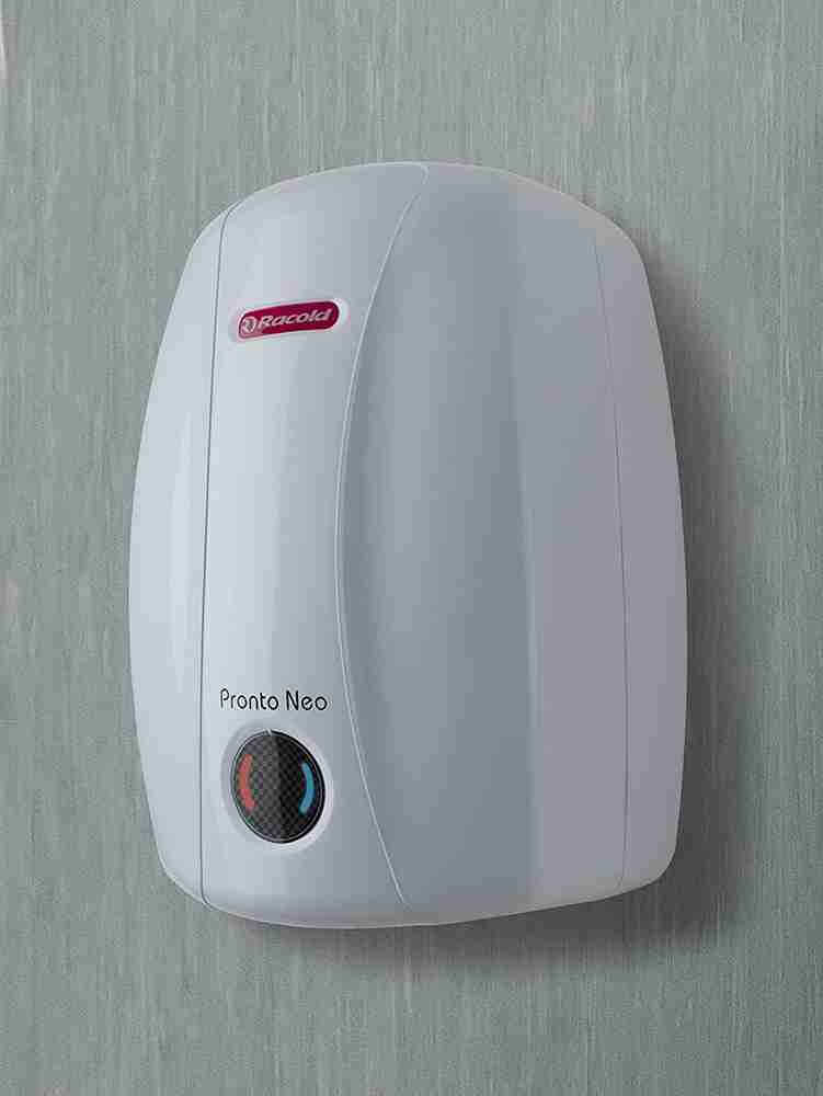 Racold 3 L Instant Water Geyser (Pronto Neo SS 3V 3KW, White) Price in  India - Buy Racold 3 L Instant Water Geyser (Pronto Neo SS 3V 3KW, White)  online at Flipkart.com