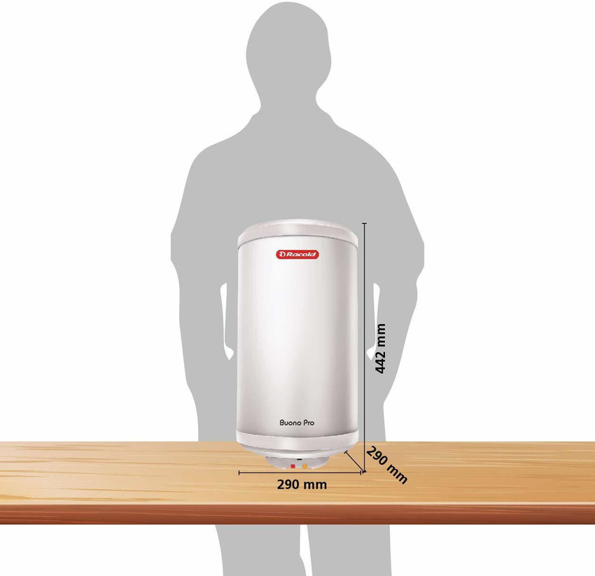 Racold 25 L Storage Water Geyser (Buono Pro 25V 2KW WH, White) Price in  India - Buy Racold 25 L Storage Water Geyser (Buono Pro 25V 2KW WH, White)  online at Flipkart.com