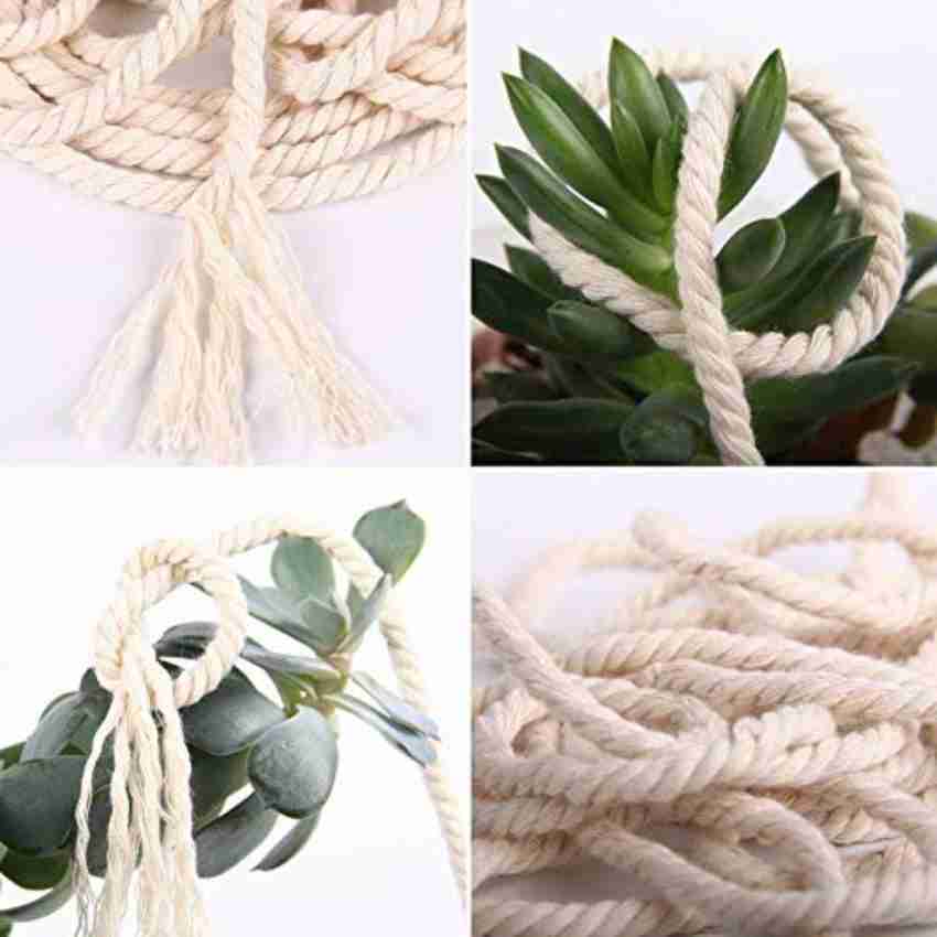 Macrame COTTON Cord Soft Rope 5 Mm Cord 50 Meters Chunky Rope Colored  COTTON Rope Craft Project Strong Rope Textile Cord Macrame Suplies 