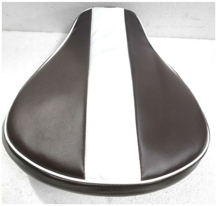 AHL BULLET Seat Cover Fancy Brown White Single Patti For Chrome