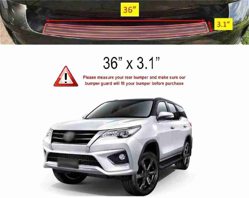 PRTEK Rubber Car Bumper Guard Price in India Buy PRTEK Rubber