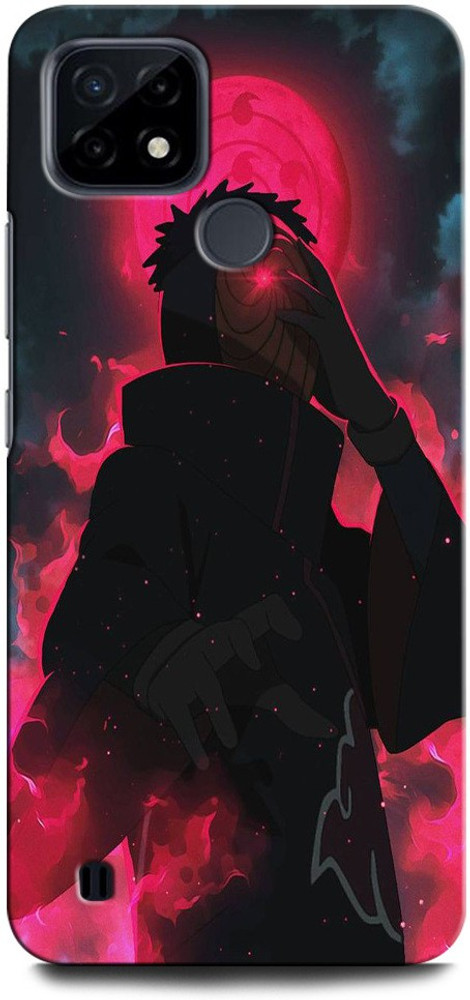 DIKRO Back Cover for realme C25, RMX3193, NARUTO, SHIPUDDEN, SUSUSKE,  UCHIHA, ANIME, BOY, NEON - DIKRO 