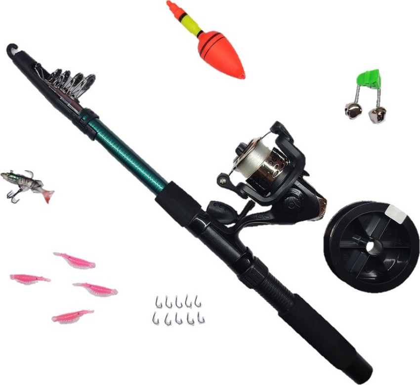 GRATIFY Gratify Fishing Rod Combo Pack KGM-K01 Black, Green