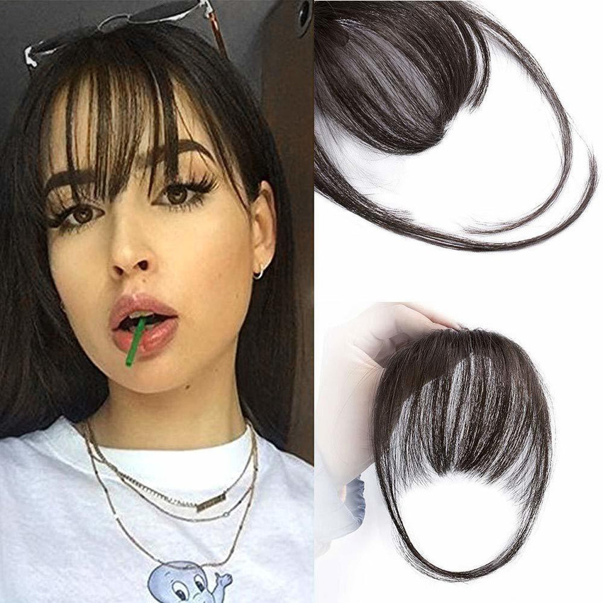 Clip in deals bangs wish