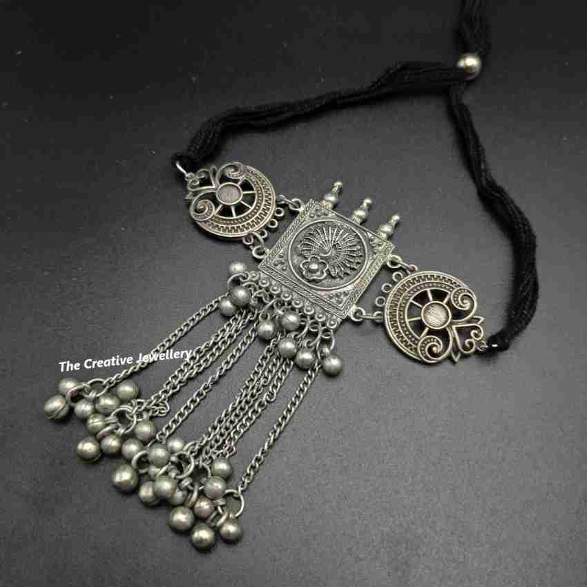 Flipkart black clearance metal jewellery