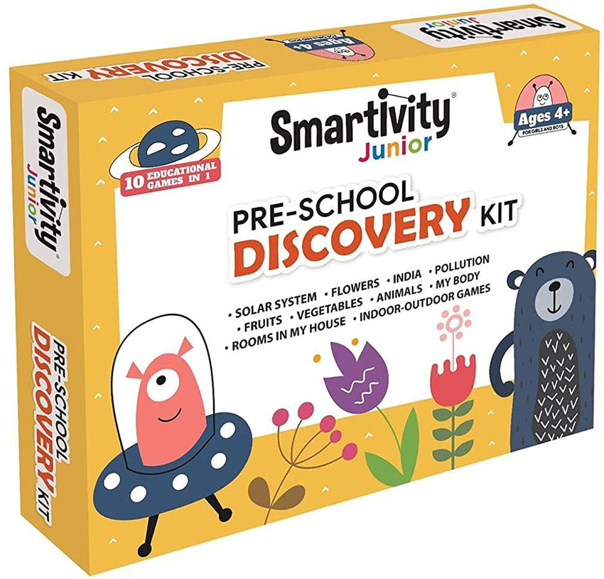HATELLO Junior 10 in 1 Educational Games Pre School STEAM