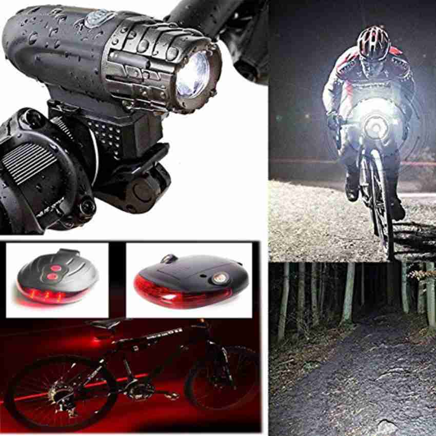 NSV USB Rechargeable Powerful Bike Bicycle Headlight and Laser Tail light With 3 Mode LED Front Rear Light Combo Buy NSV USB Rechargeable Powerful Bike Bicycle Headlight and Laser Tail light With 3