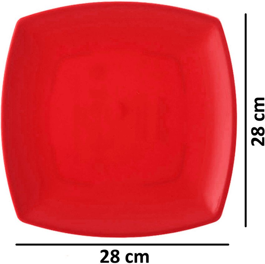 Square disposable best sale dinner plates
