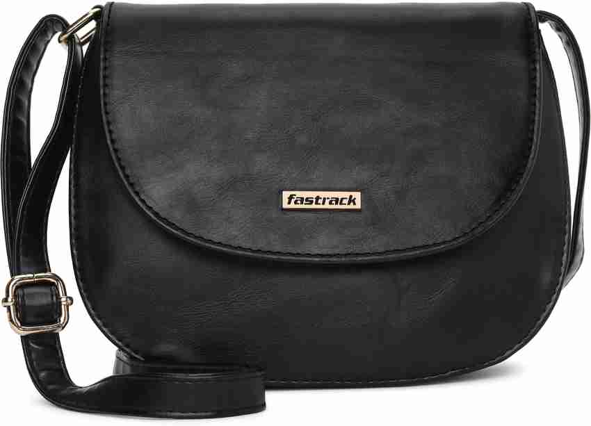 Fastrack Black Sling Bag Sling Bag for Girls