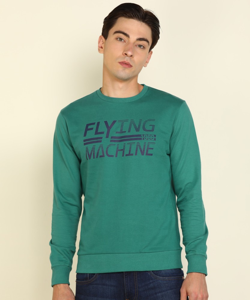 FLYING MACHINE Full Sleeve Printed Men Sweatshirt Buy FLYING