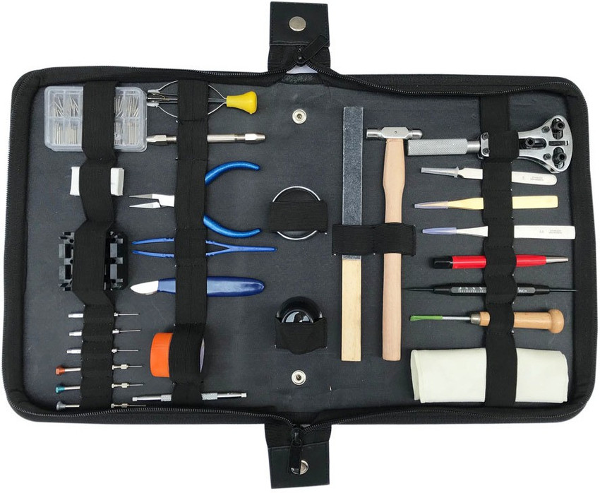 Watch repair deluxe sales watch tool set