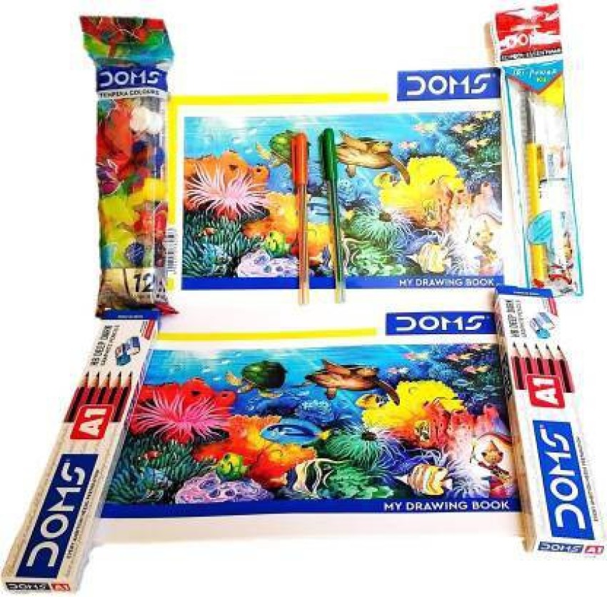 DOMS Water Colour & Utility Complete Painting Kit