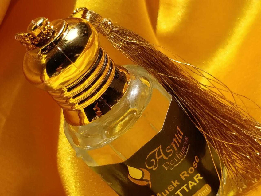 Asma Perfumers Musk Rose Attar Pure Natural Undiluted Attar for