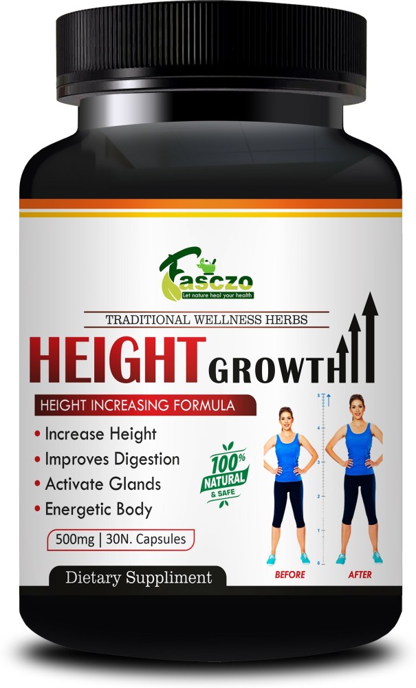Fasczo Height Growth Capsules  Lambai Badane Ki Natural Dava