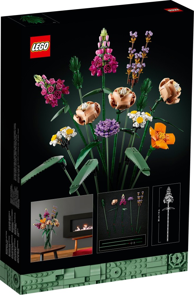 LEGO Flower Bouquet 10280 Building Kit (756 Pieces) - Flower