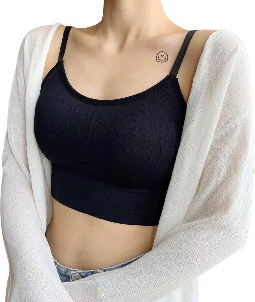 PACK OF 6 Women's Cotton Non Padded Wire Free Tube Bra Blouse