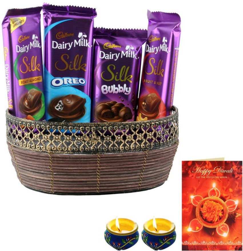 FestivalsBazar Square Shaped Mouthwatering Birthday Gift Hamper Of