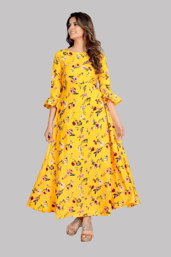 Buy online Square Neck Printed Fit & Flare Dress from western wear for  Women by Altiven for ₹829 at 72% off | 2023 Limeroad.com