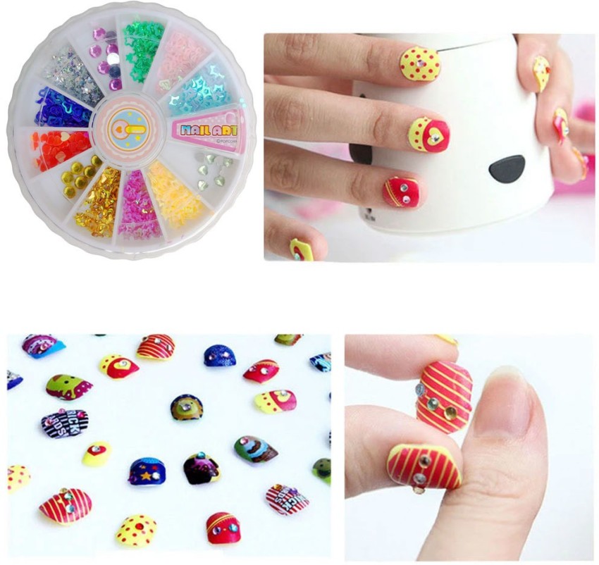 Summer Kids' Nail Art - Cherry Fingers & Watermelon Toes » Coffee & Vanilla