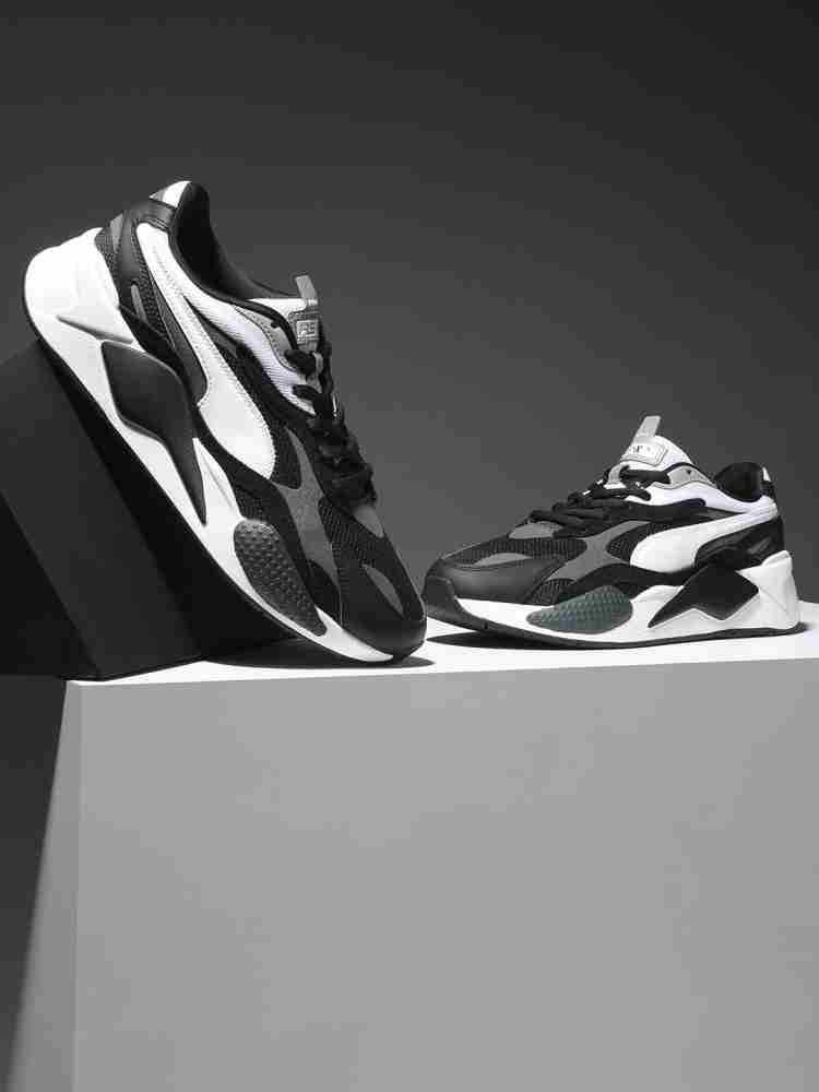 Puma rs x cheap super black and white