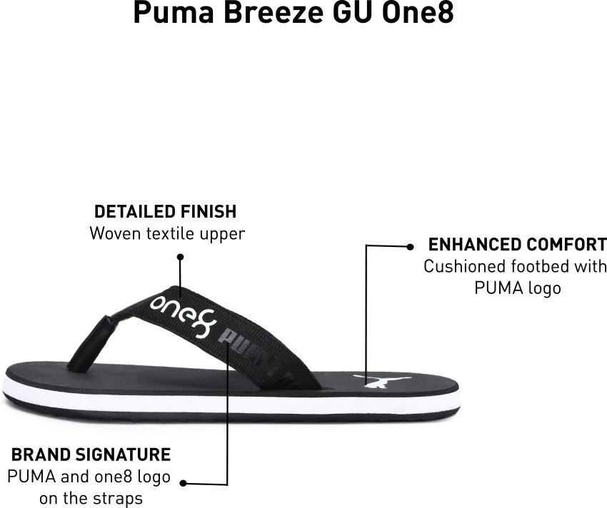 PUMA Men Breeze GU one8 Flip Flops Buy PUMA Men Breeze GU one8