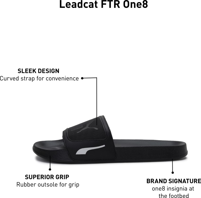 Puma leadcat one 8 best sale slides black