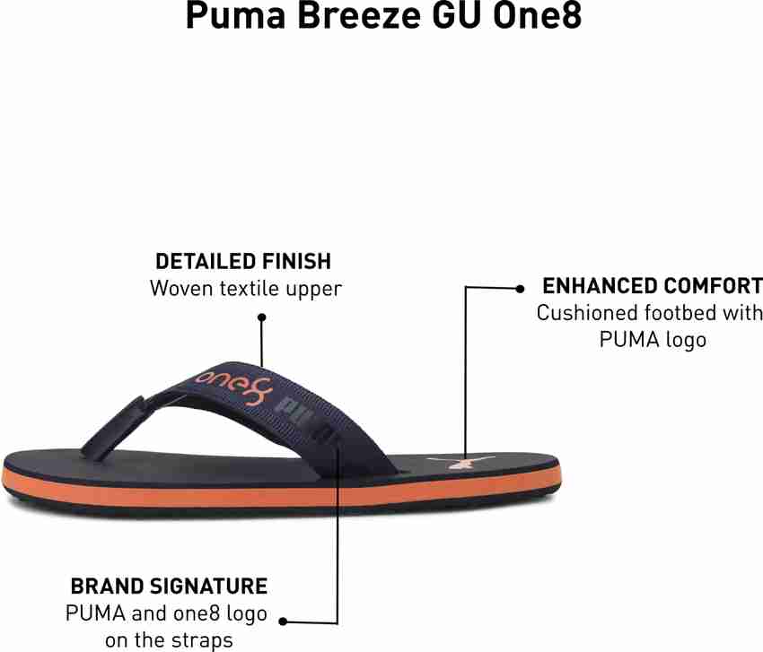 PUMA Men Breeze GU one8 Flip Flops Buy PUMA Men Breeze GU one8 Flip Flops Online at Best Price Shop Online for Footwears in India Flipkart