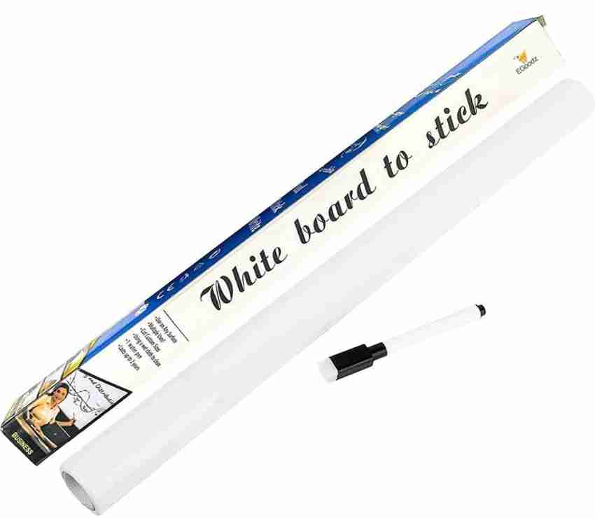 Self Adhesive White Board Wall Sticker Removable Wallpaper, Easy Peel Stick Dry  Erase Whiteboard for Home