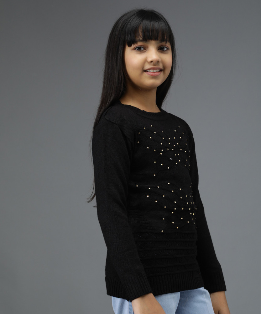 Girls on sale black sweater