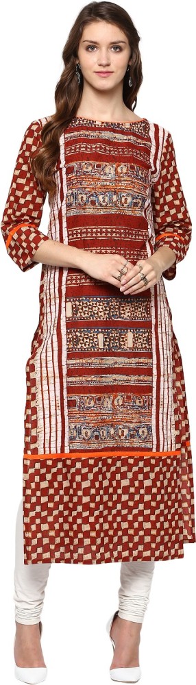 Asymmetric hot sale kurti flipkart