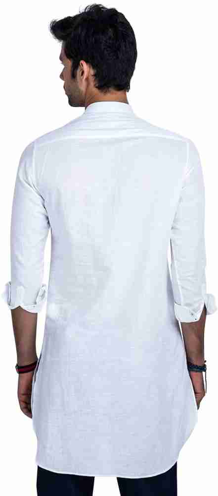 Mr Button Men Solid Straight Kurta Buy WHITE Mr Button Men Solid Straight Kurta Online at Best Prices in India Flipkart