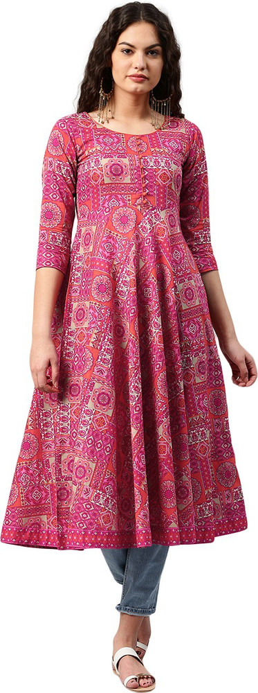 Flipkart libas clearance anarkali kurti