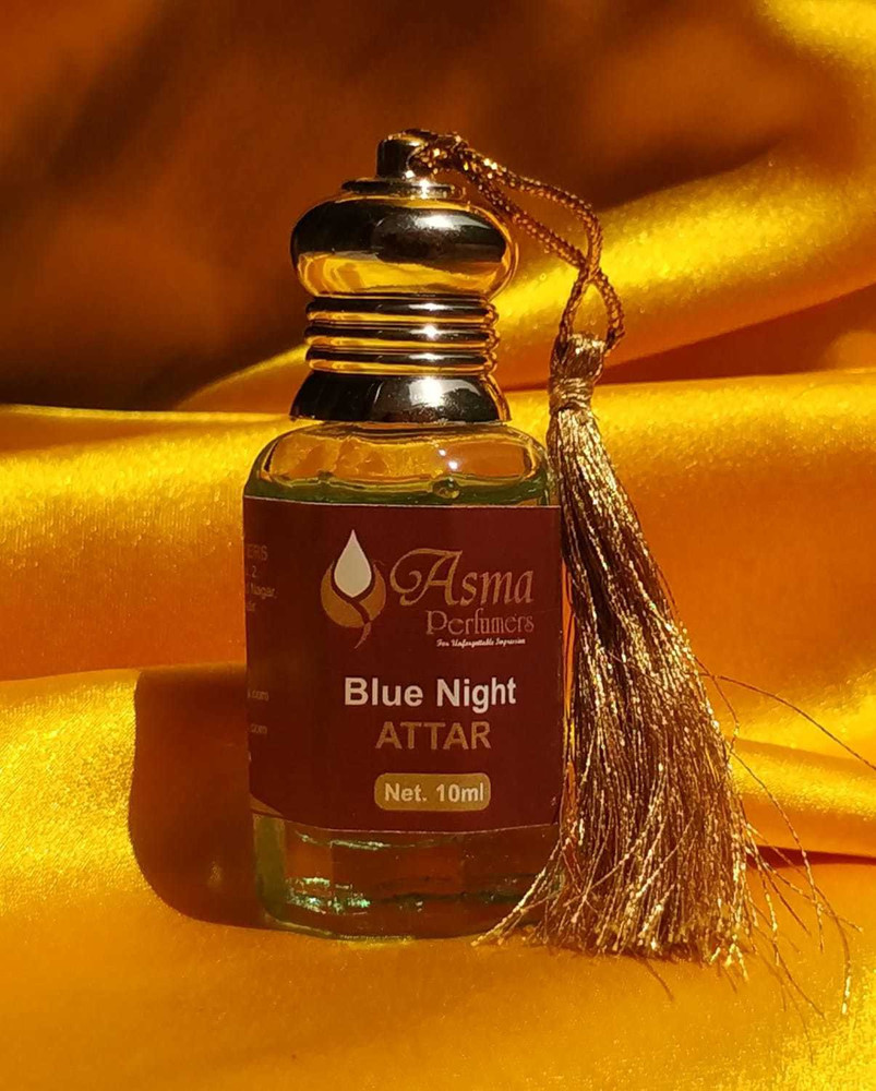 Asma Perfumers Blue Night Attar Pure Natural Undiluted Attar for