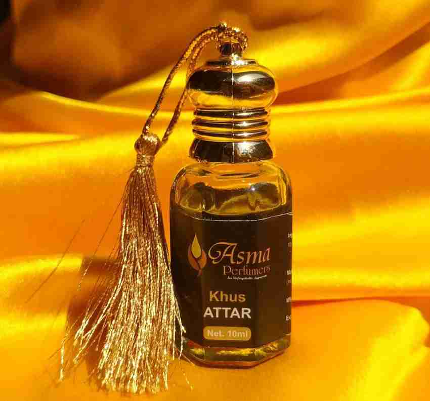 Asma Perfumers Ruh Khus Attar Pure Natural Undiluted Attar for Men