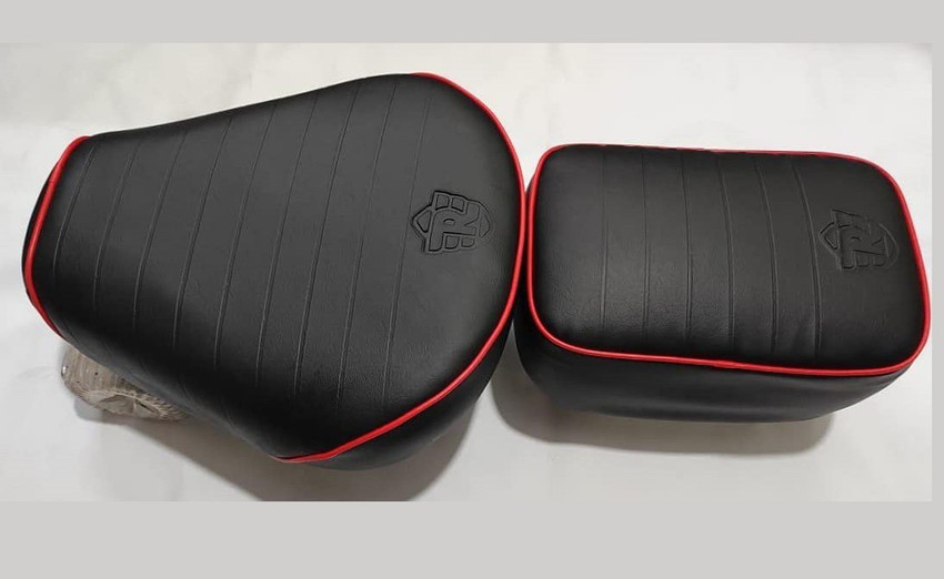 Solid red seat shop covers