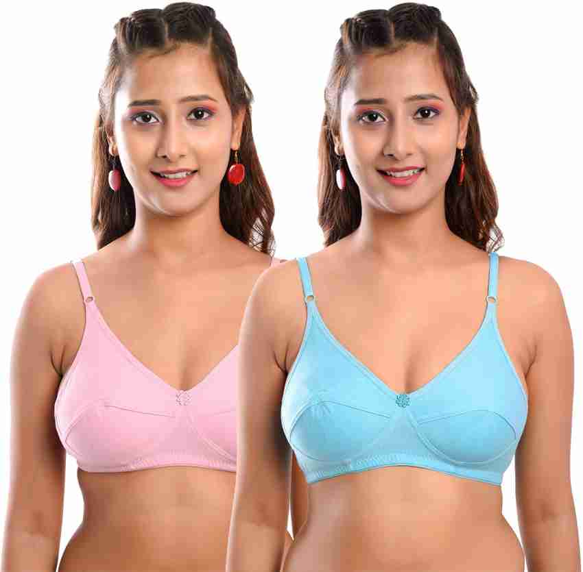 Viral Girl's Women's Non Padded Cotton-hosiery Half Coverage B-cup T-shirt  Bra (peach_30b) (pack Of 1)(avani) at Rs 299.00, लिंगेरी - Livysh,  Hyderabad