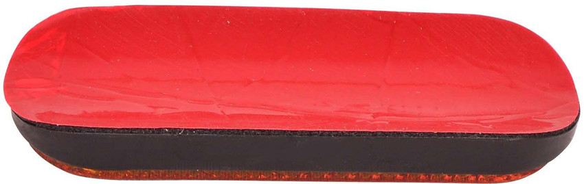 Red bike reflector discount