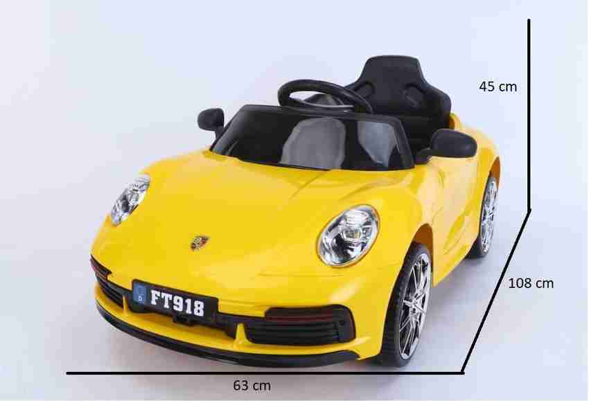 Porsche 12v sales ride on